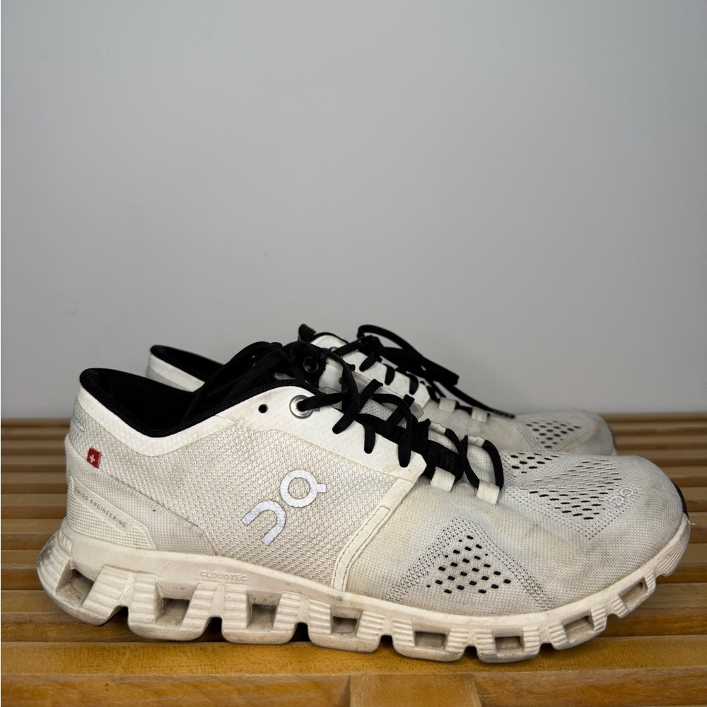 On Running White Athletic Shoes